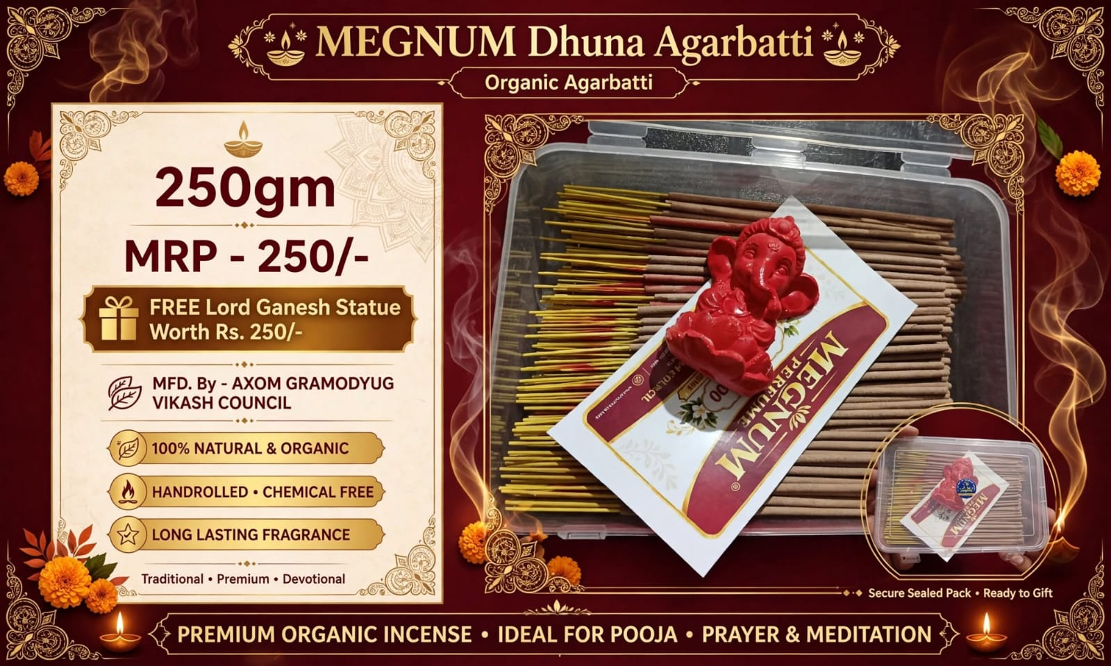ORGANIC DHUNA AGARBATTI
